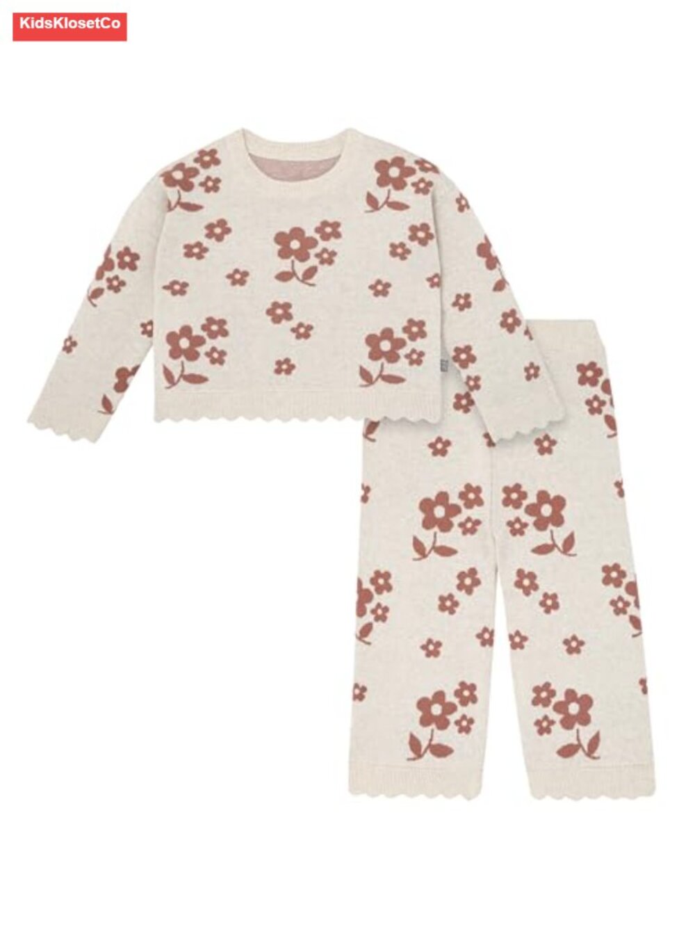 Toddler Girl 2-Pc Cotton Sweater Set with Pants 5T